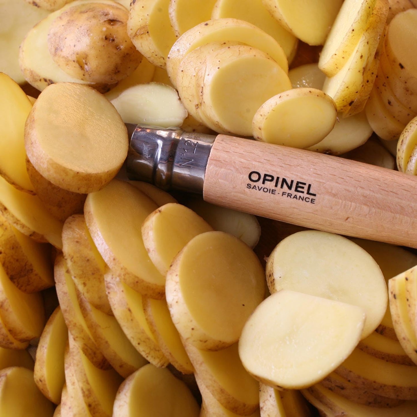 Coltello in Legno Numero 7 Acciaio Inossidabile Opinel