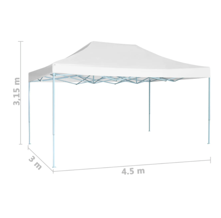 Gazebo Pieghevole 3x4,5m
