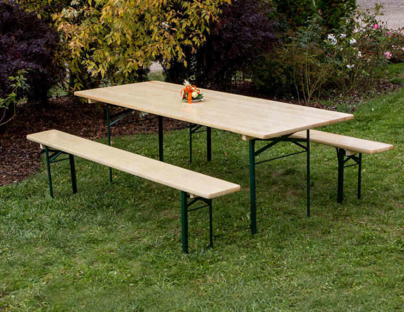 Set Tavolo Birreria 70x220