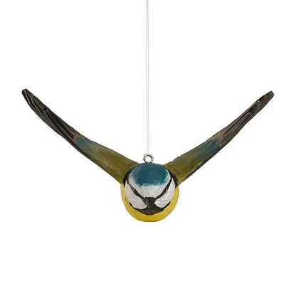 DecoBird Cinciarella Blu in Volo Wildlife Garden