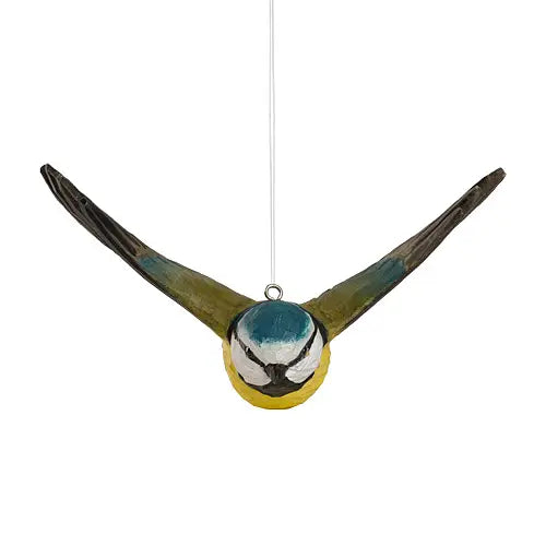 DecoBird Cinciarella Blu in Volo Wildlife Garden