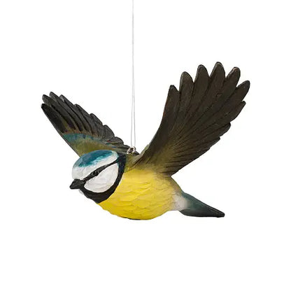 DecoBird Cinciarella Blu in Volo Wildlife Garden