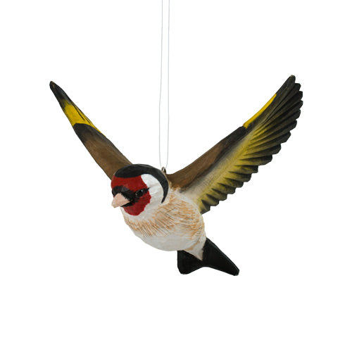 DecoBird Cardellino in Volo Wildlife Garden