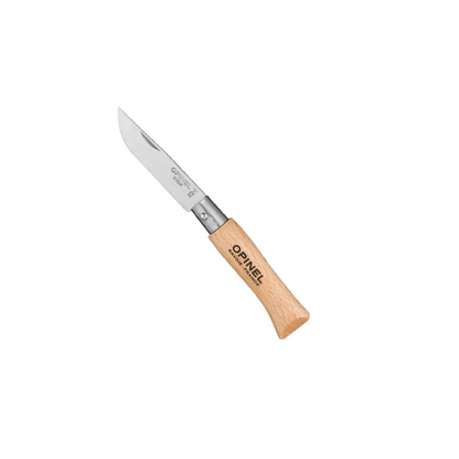 Coltello in Legno Numero 2 Acciaio Inossidabile Opinel