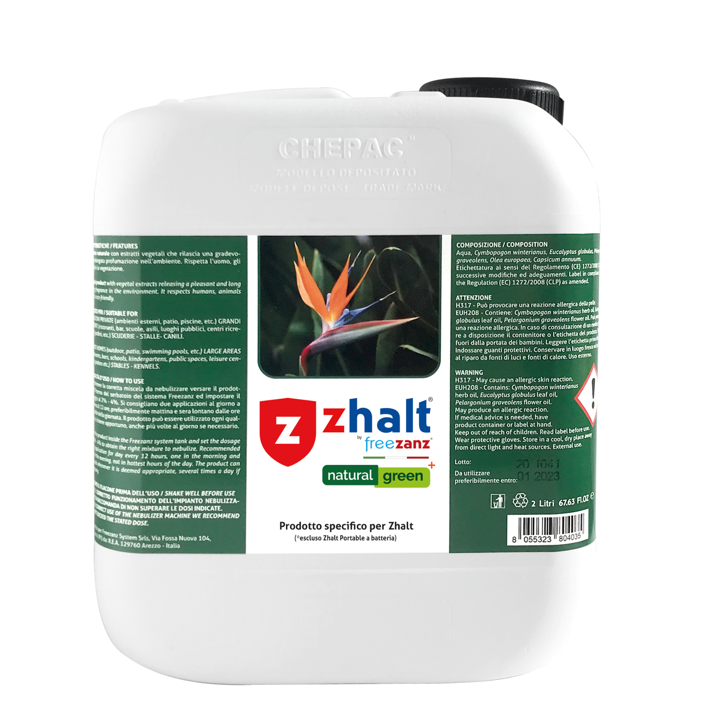 Zhalt Natural Green+ Freezanz