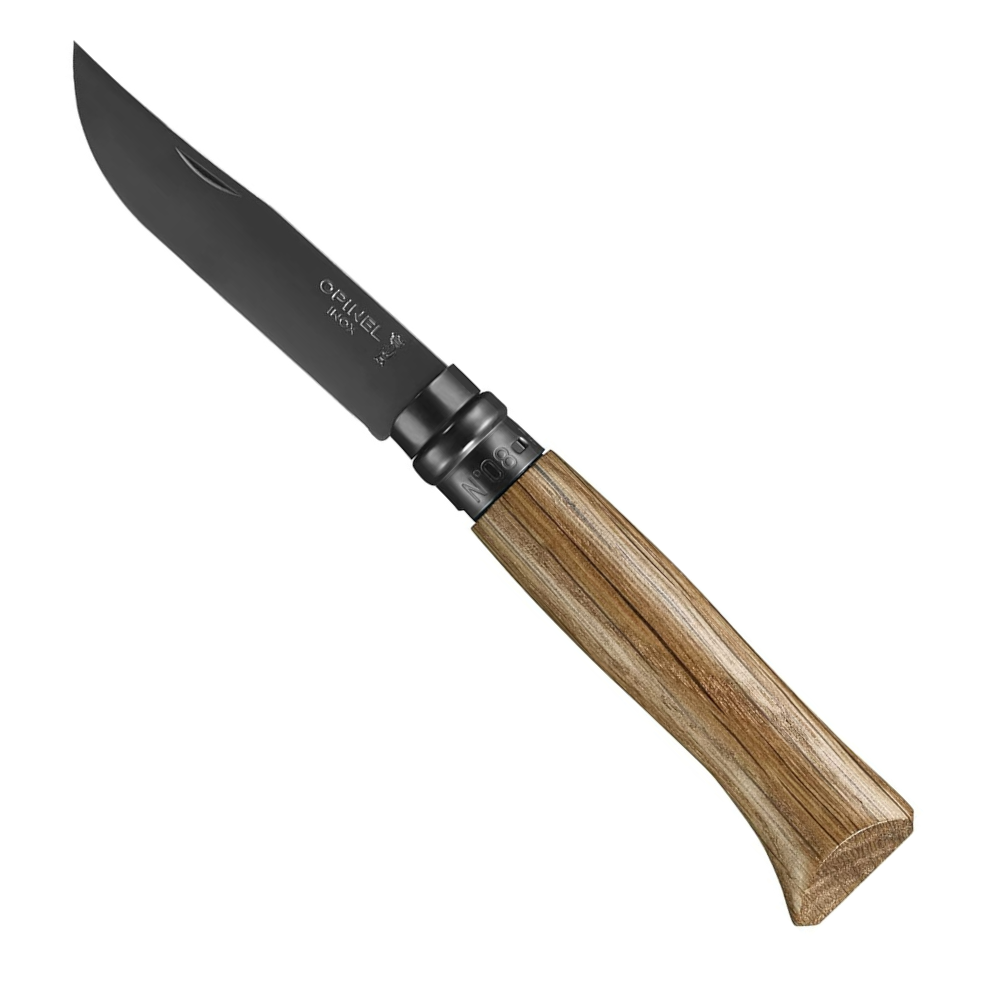 Opinel Nª08 Edizione black in rovere inossidable con lama nera