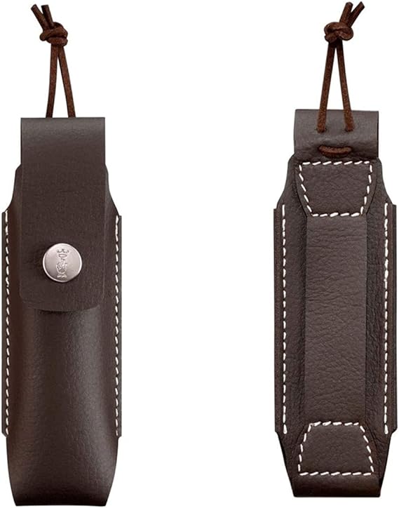 Opinel N°8, Coltello Serramanico con Fodero Unisex – Adulto, Marrone, Taglia Unica