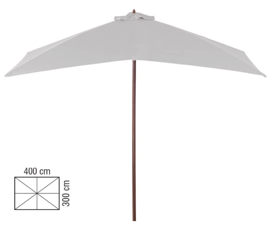 Ombrello In Legno Con Impugnatura A Cavo - Stile Elegante Per Donna